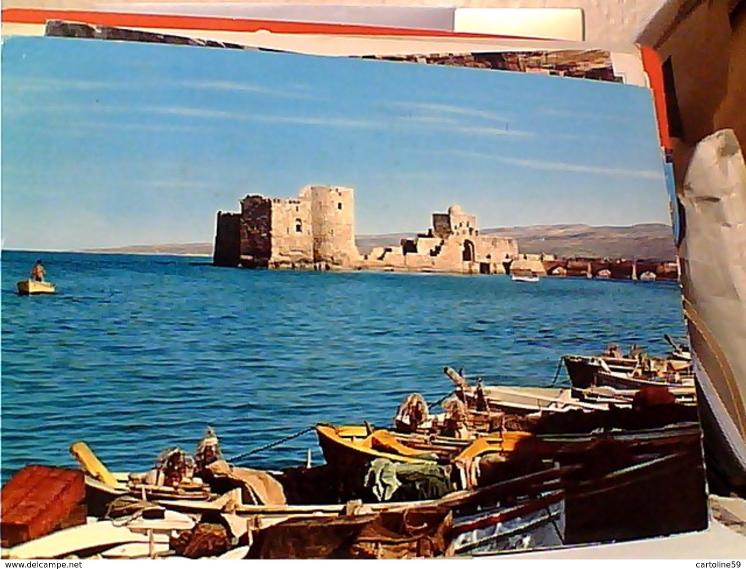 LIBANO LEBANON SIDON SEA CASTLE  STAMP  SELO TIMBRE 1973 15p Industrie Hoteliere   GX5548 - Libano