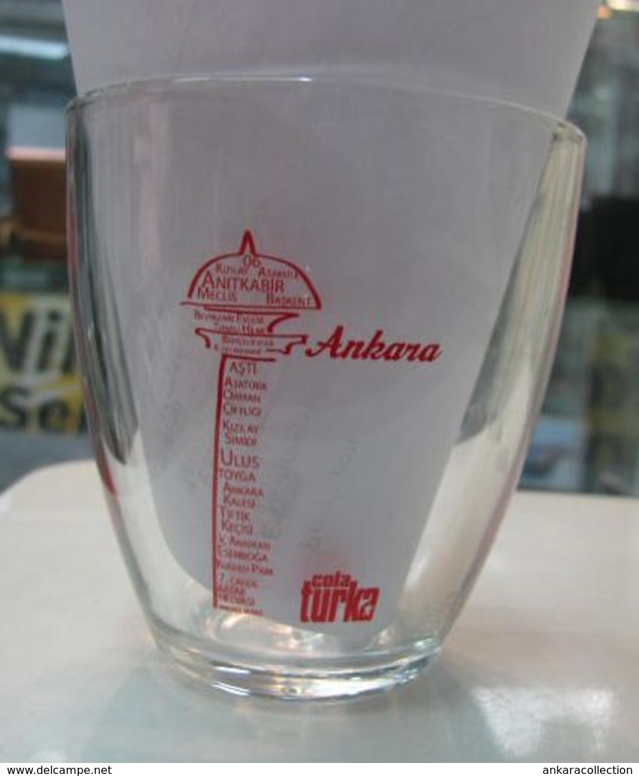 AC - COLA TURKA  ANKARA FROM TURKEY - Verres