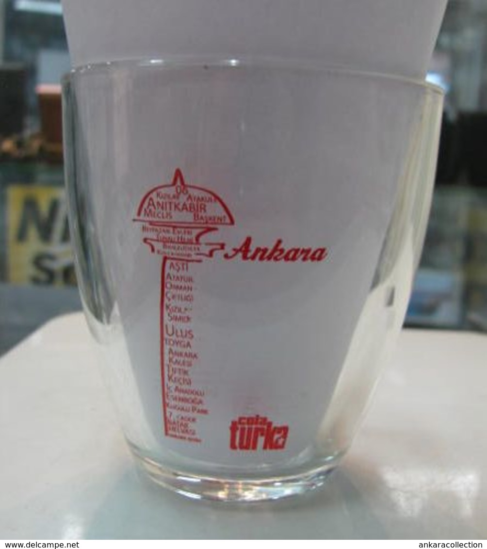 AC - COLA TURKA  ANKARA FROM TURKEY - Verres