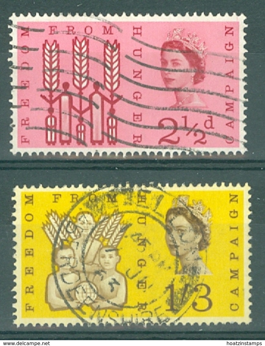 G.B.: 1963   Freedom From Hunger        Used - Used Stamps