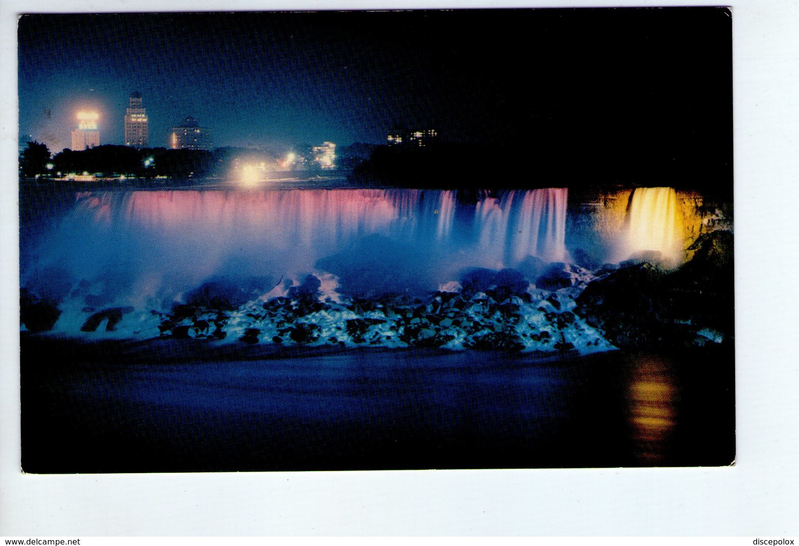 U3563 NICE STAMP Of CANADA - NIAGARA FALLS, ONTARIO _ 1967 _ Notturno, Nuit, Night, Nacht, Nuit, Nocturne - Niagara Falls