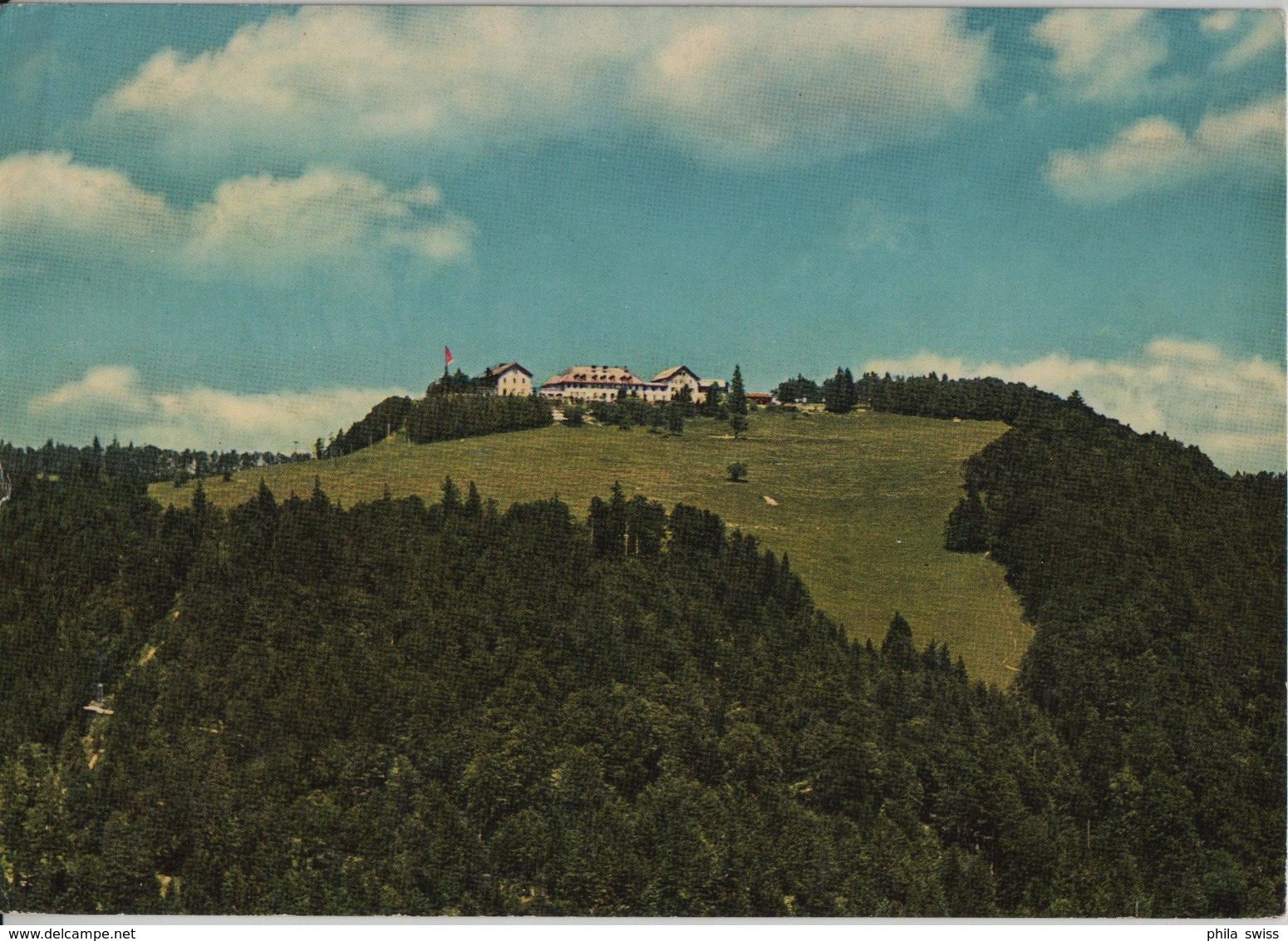 Hotel Kurhaus Weissenstein - Blick In Die Schweiz, Sesselbahn - Flugaufnahme Friedli - Sonstige & Ohne Zuordnung