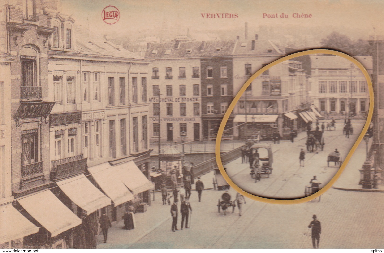 VERVIERS Edit Légia  "Pont Du Chêne -Carrefour De L'Harmonie"  Pas-écrite   Voir Scans - Verviers