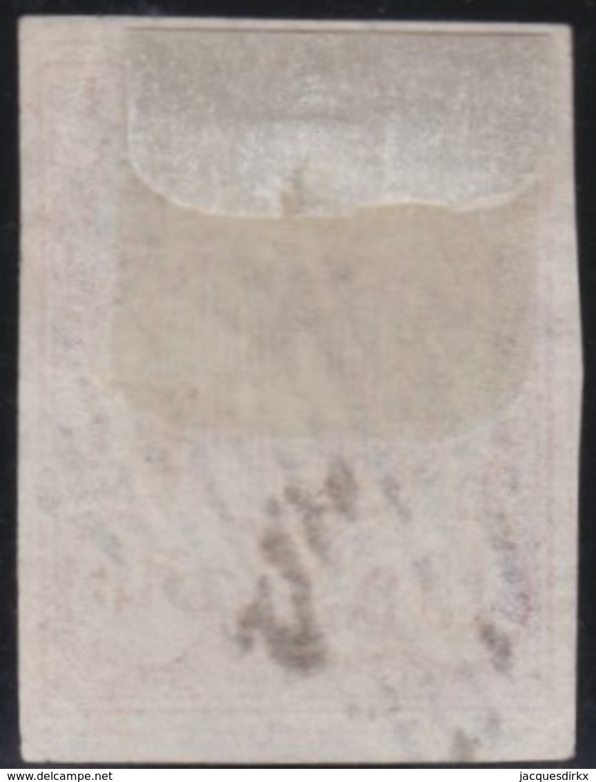 Schweiz    .     Yvert   23   Grand  Chiffre  ( 2 Scans )     .      O       .      Gebraucht   .   /      Oblitéré - 1843-1852 Federale & Kantonnale Postzegels