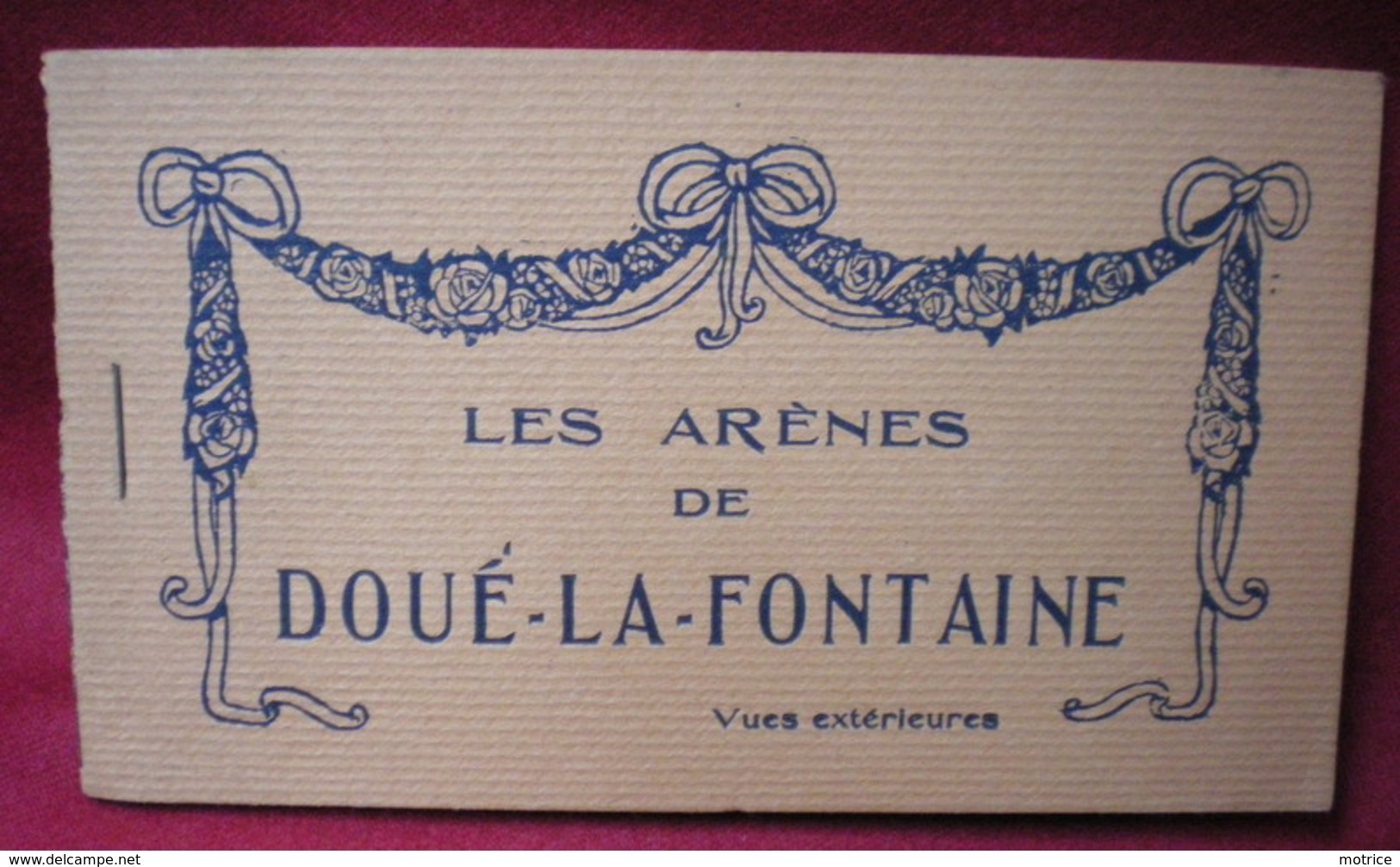 DOUÉ LA FONTAINE - Les Arènes,lot De Deux Carnets,vues Intérieures Et Extérieures,20 Cartes Au Total. - Doue La Fontaine