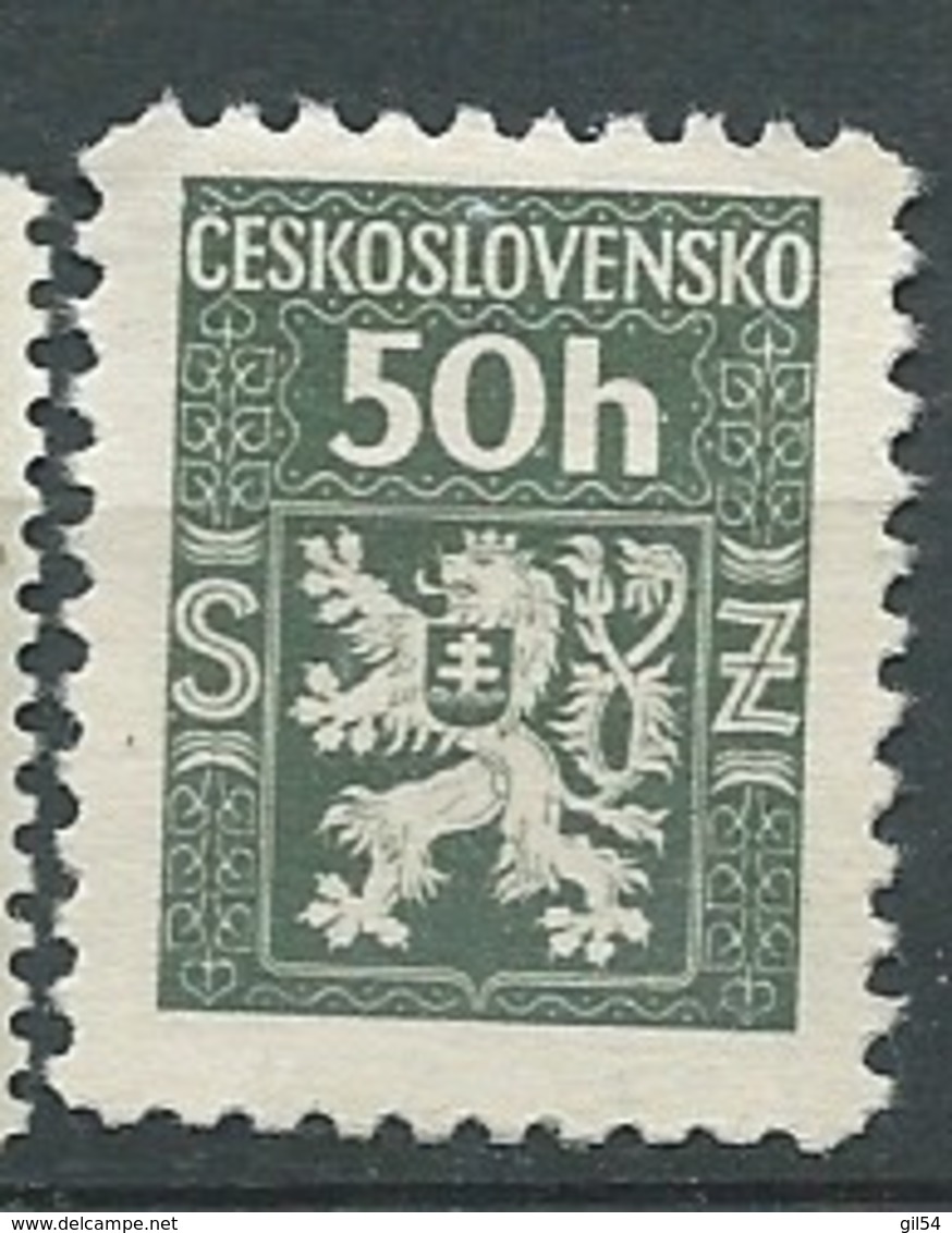 Tchecoslovaquie  -  Service - Yvert N°  1 * -- Ah 28914 - Timbres De Service