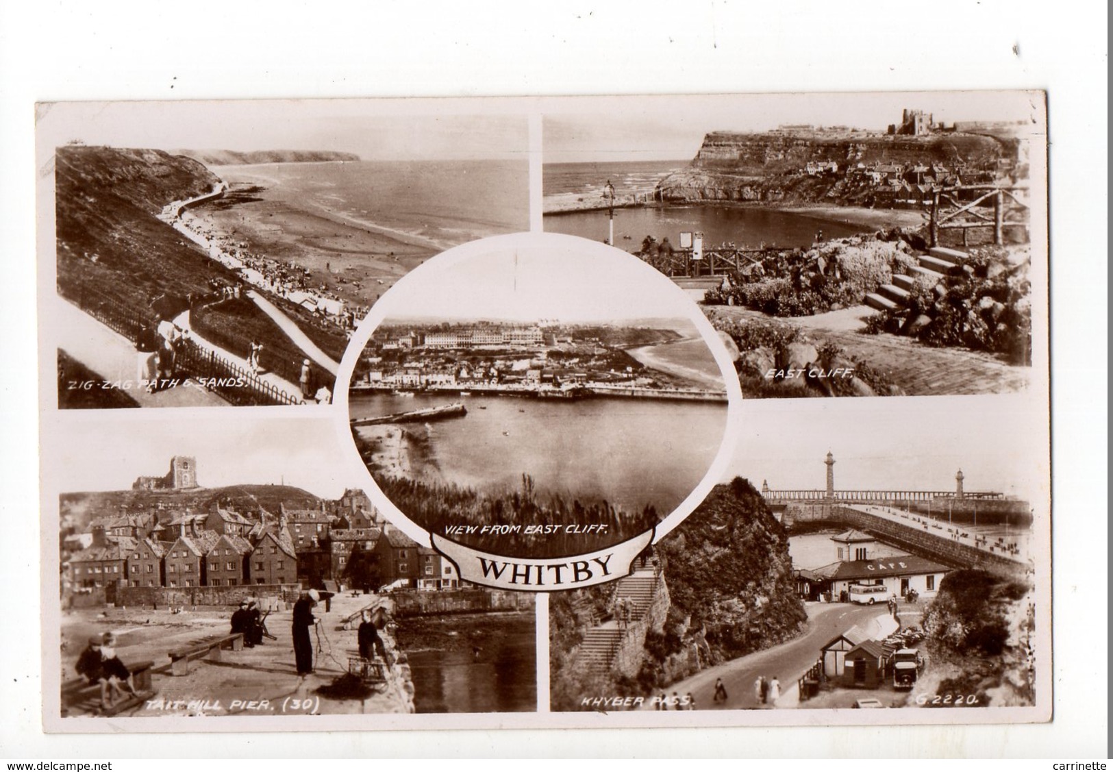 ROYAUME UNI - ANGLETERRE - WHITBY - Khyber Pass - 5 Vues - Whitby