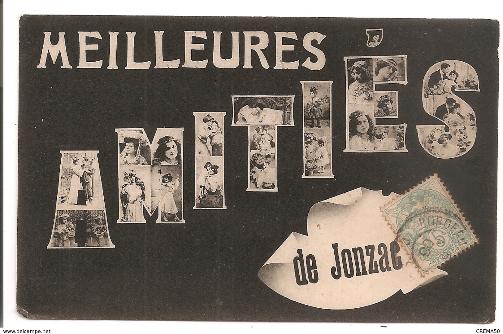 17 - JONZAC - Meilleurs Amitiés - Jonzac