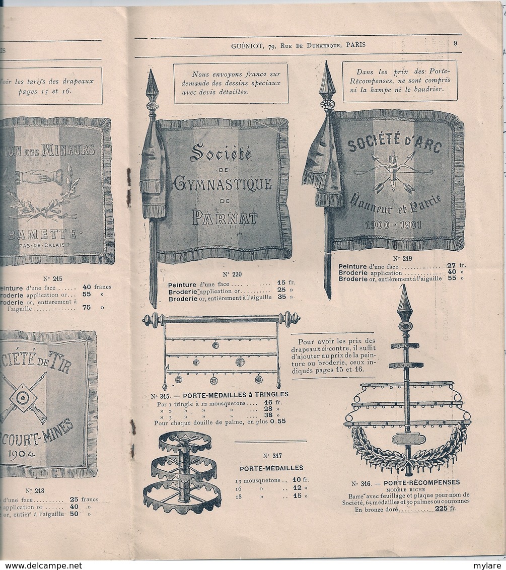 Catalogue Paris 9 Guénot Bannières 79 Rue De Dunkerque - District 09