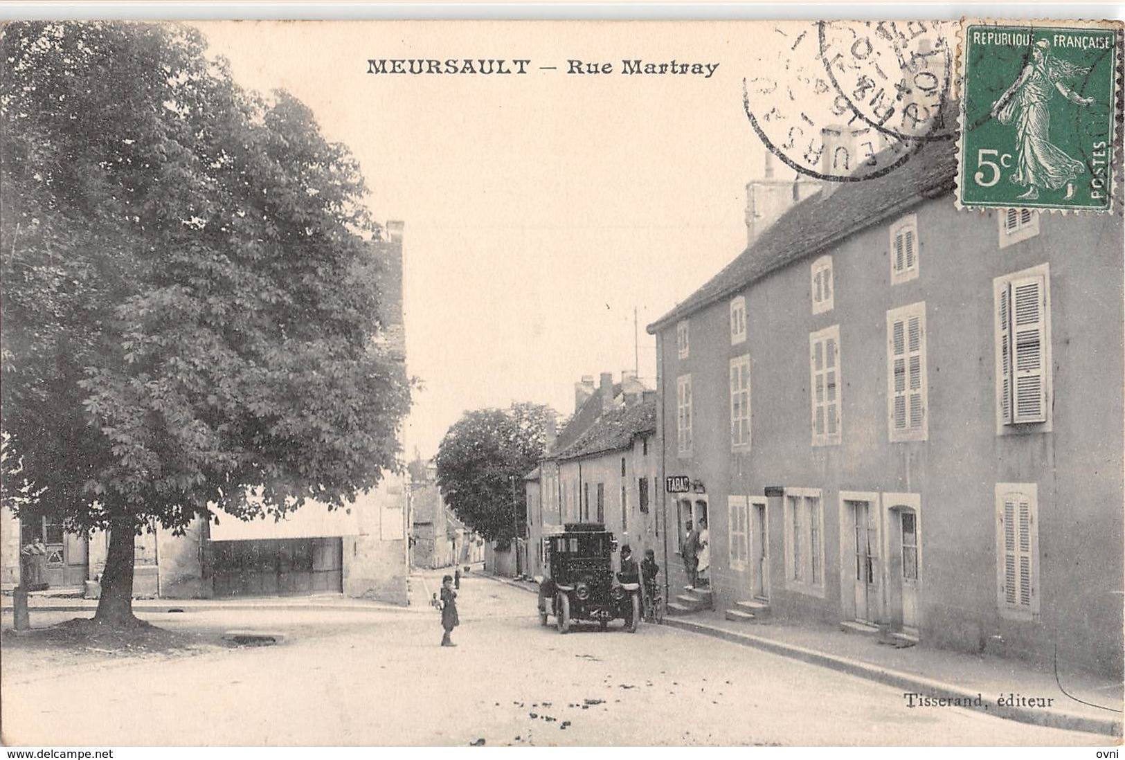 21- CPA MEURSAULT Rue Matray - Meursault