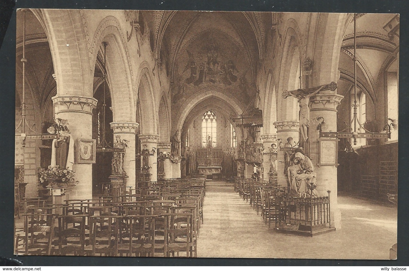 +++ CPA - BAZEL WAAS - Intérieur De L'Eglise - Binnenzicht Der Kerk - Nels // - Kruibeke