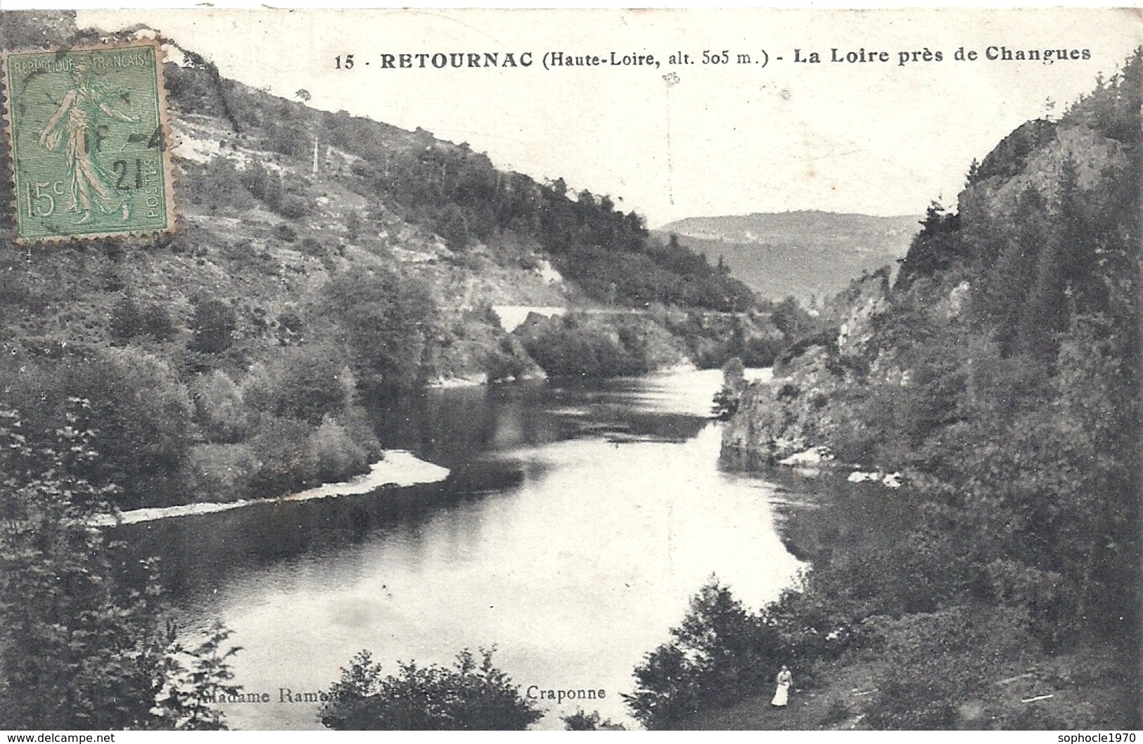 HAUTE LOIRE - 43 - RETOURNAC - La Loire Prés De Changues - Retournac