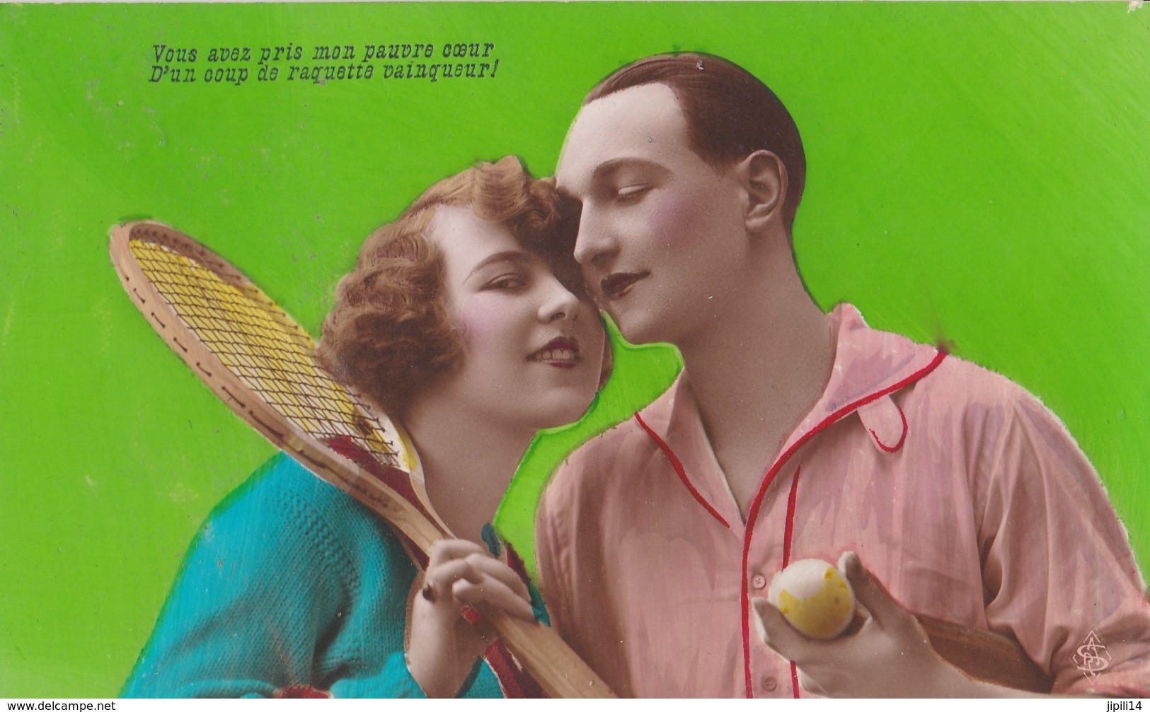 TENNIS COUPLE VOUS AVEZ PRIS MON PAUVRE COEUR  ACHAT IMMEDIAT - Tennis