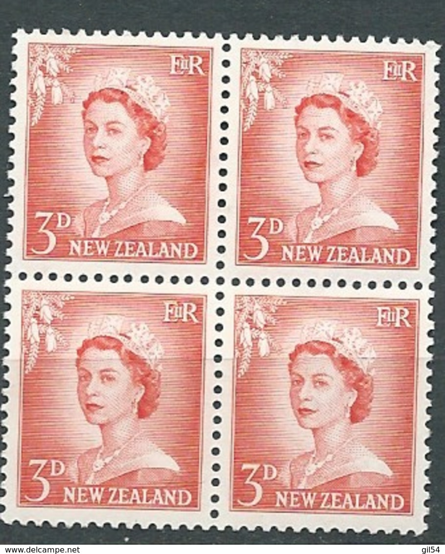 Nouvelle Zelande - Yvert N° 354 A  * *  Bloc De 4 - Ah29104 - Unused Stamps