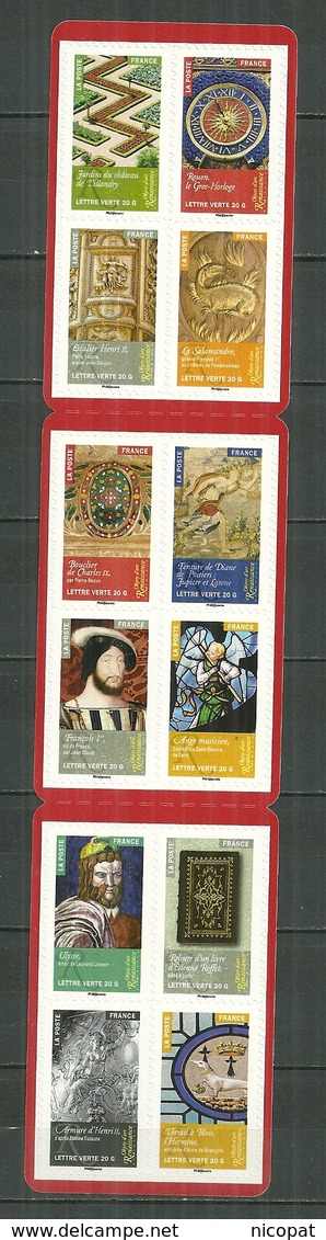 CARNET BC 1011 Autocollant Auto Adhésif Art Renaissance Tableau - Commémoratifs