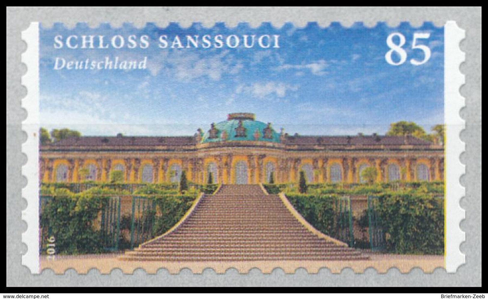 BRD MiNr. 3231 ** Schloss Sanssouci , Postfr., Selbstkl., Nummerierte Rückseite - Unused Stamps