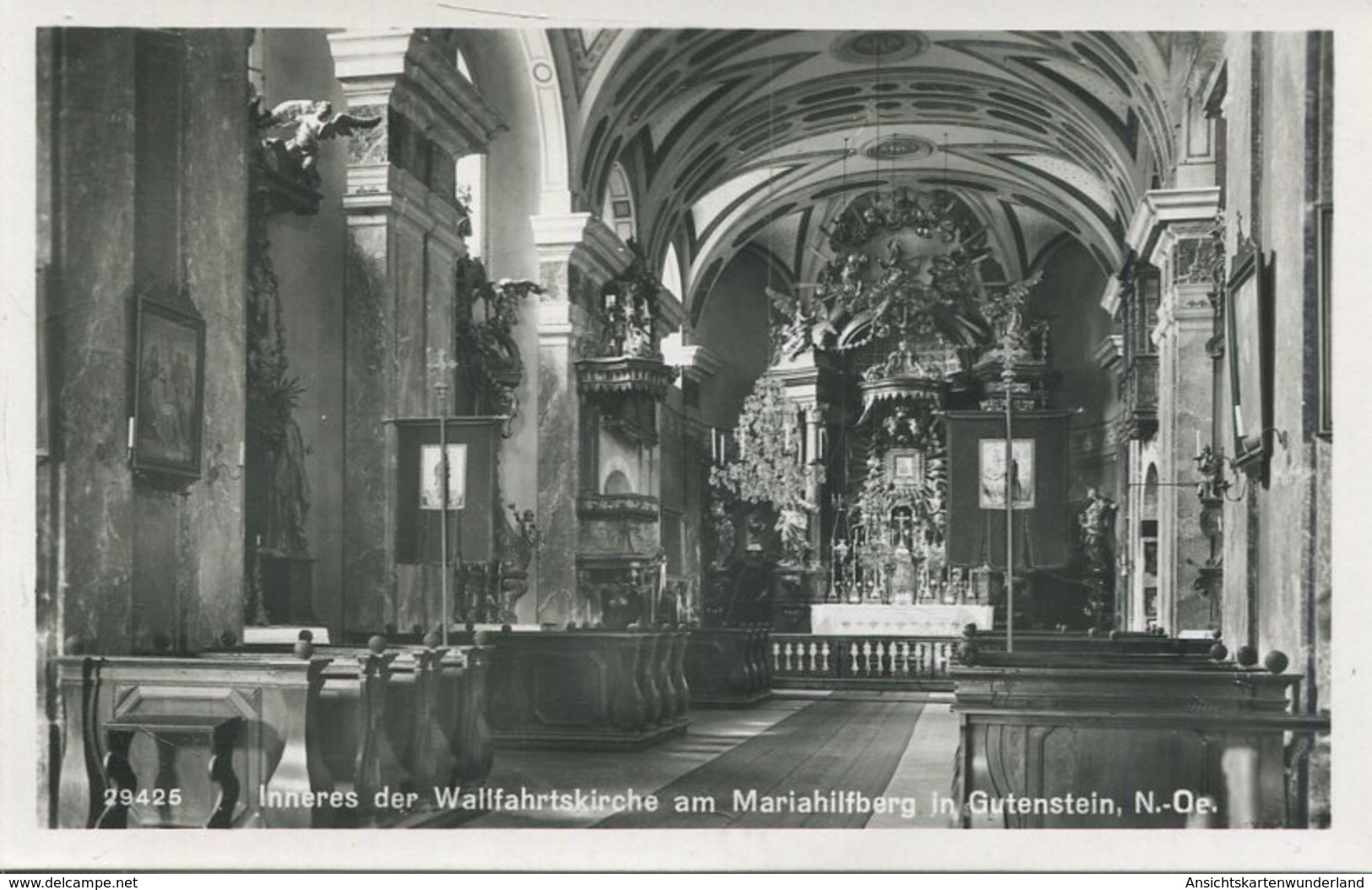 005903  Inneres Der Wallfahrtskirche Am Mariahilfberg In Gutenstein - Gutenstein