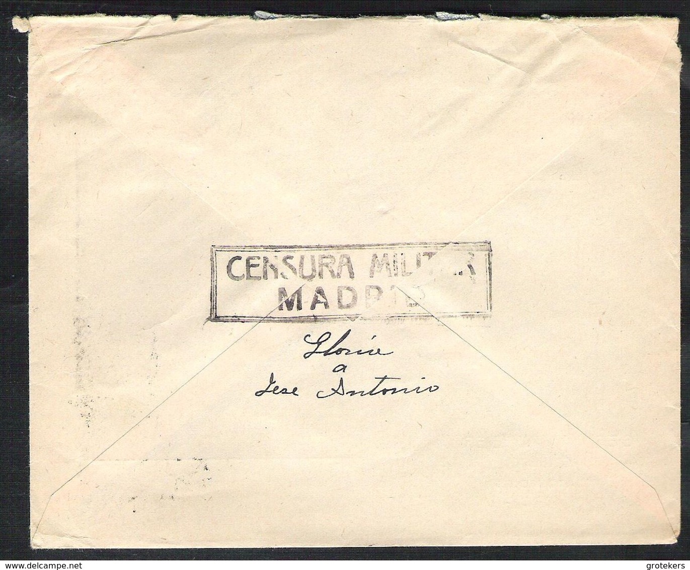 SPAIN Letter 1939 MADRID To AARAU (Switserland) With Spanish Censure - Cartas & Documentos