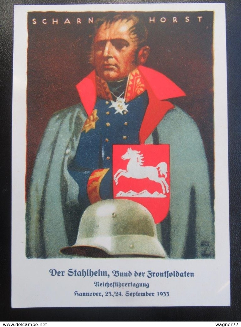 Postkarte Postcard Propaganda Stahlhelm - Ludwig Hohlwein - Briefe U. Dokumente