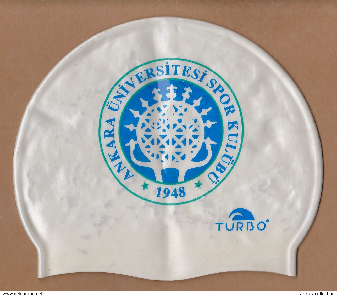 AC - ​ ANKARA UNIVERSITY SPORTS CLUB VINTAGE SWIMMING CAP TURBO - Natación