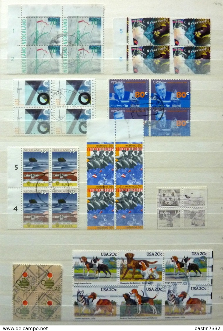 Netherlands/Pays-Bas/Holland collection in 4 stockbooks MNH/MH/Postfris/Ongebruikt/Neuf avec/sans charniere