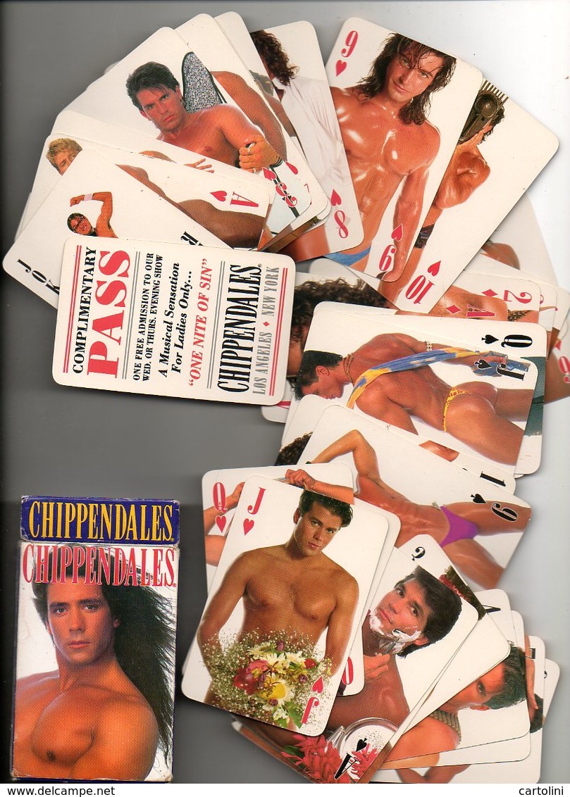 Chippendales 1991    Speelkaarten Jeu De Cartes Playing Cards Spielkarten  Erotisch Erotique Erotic - Speelkaarten