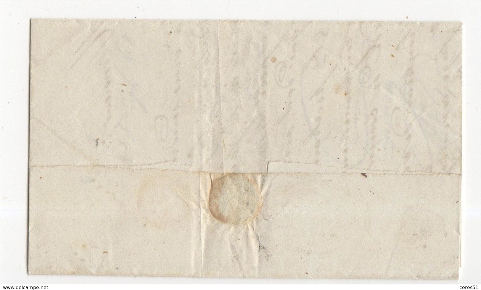 LOT 2147-123 /  N° 13B OBL. PC 2807 + CAD SARLAT 1 OCT. 60 P/BEYNAC - 1849-1876: Période Classique