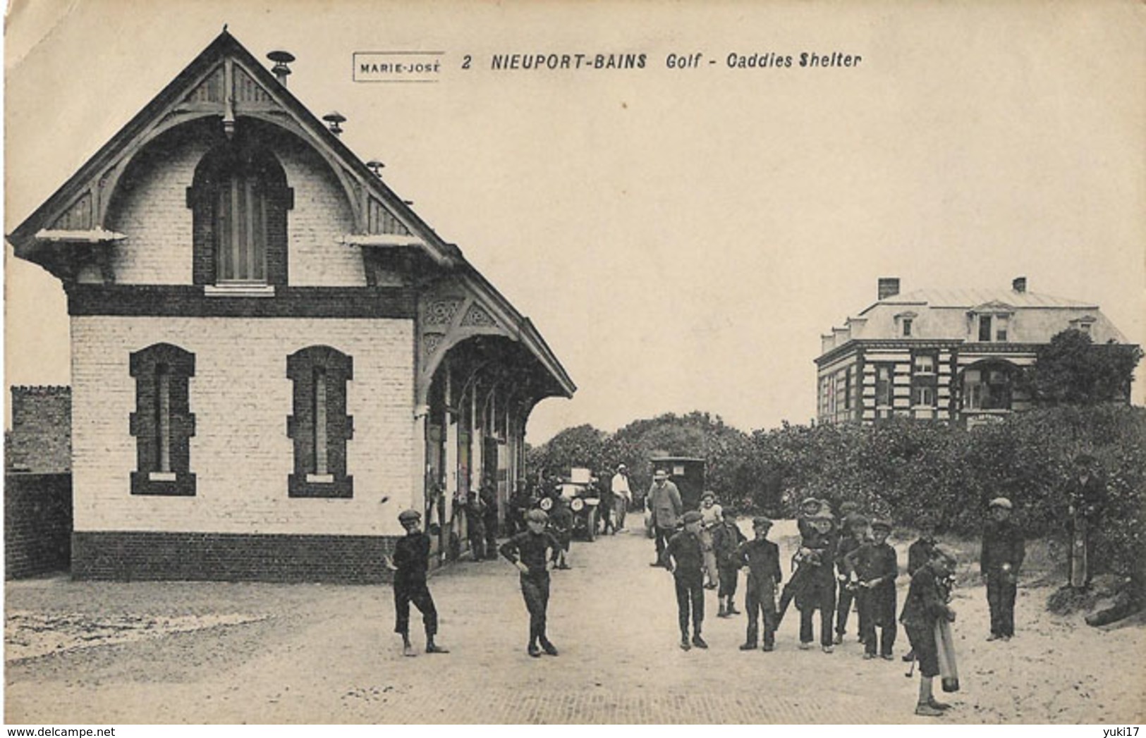 BELGIQUE NIEUPORT BAINS GOLF CADDIES SHELTER 2 - Nieuwpoort