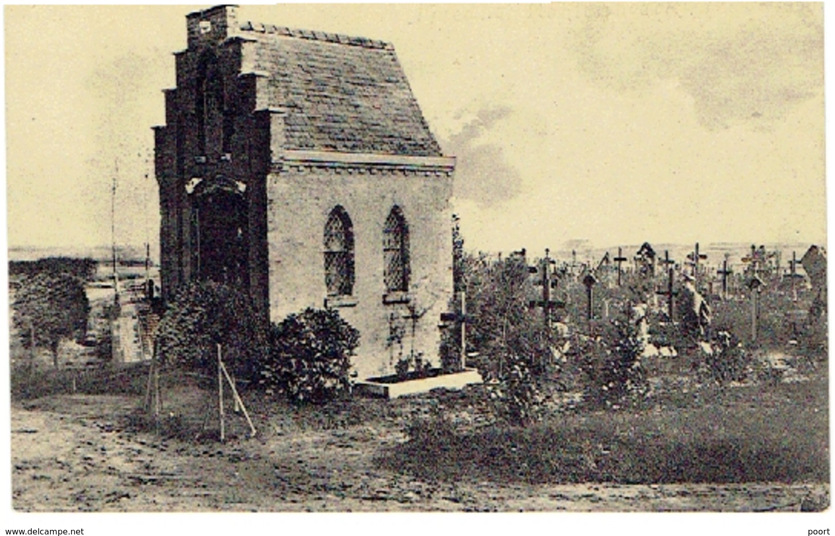 BECELARE - Duits Kerkhof - Kaart Niet Verstuurd - Guerre 1914-18