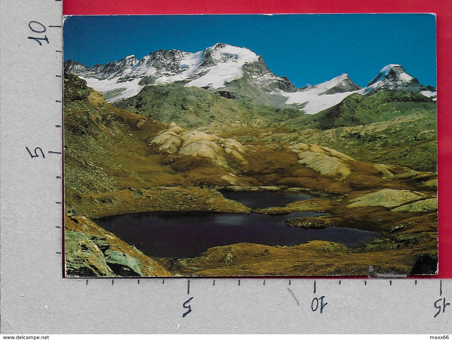 CARTOLINA NV ITALIA - PARCO NAZIONALE GRAN PARADISO - Lacs Des Trois Becs - Alta Valsavaranche - 10 X 15 - Altri & Non Classificati