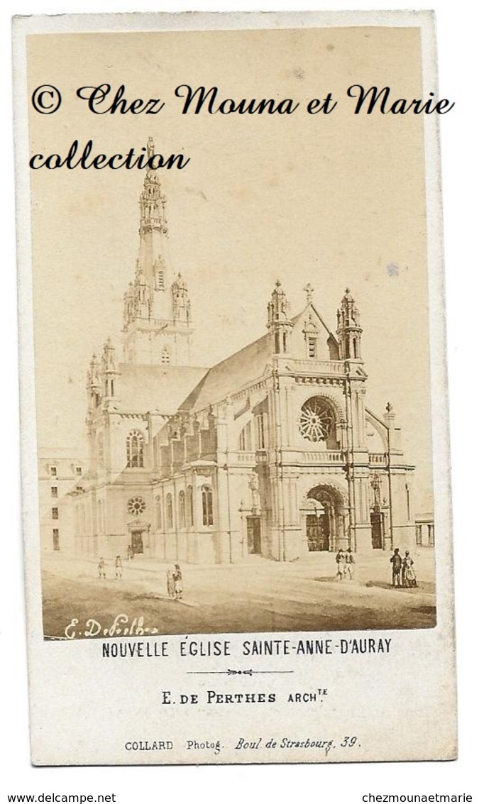 NOUVELLE EGLISE SAINTE STE ANNE D AURAY - LITANIES - DE PERTHES ARCHITECTE - MORBIHAN - PAR COLLARD - CDV PHOTO - Lieux