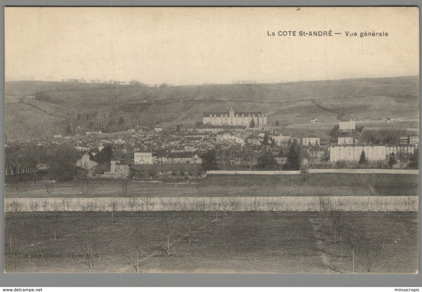 CPA 38 - La Cote Saint André - Vue Générale - La Côte-Saint-André