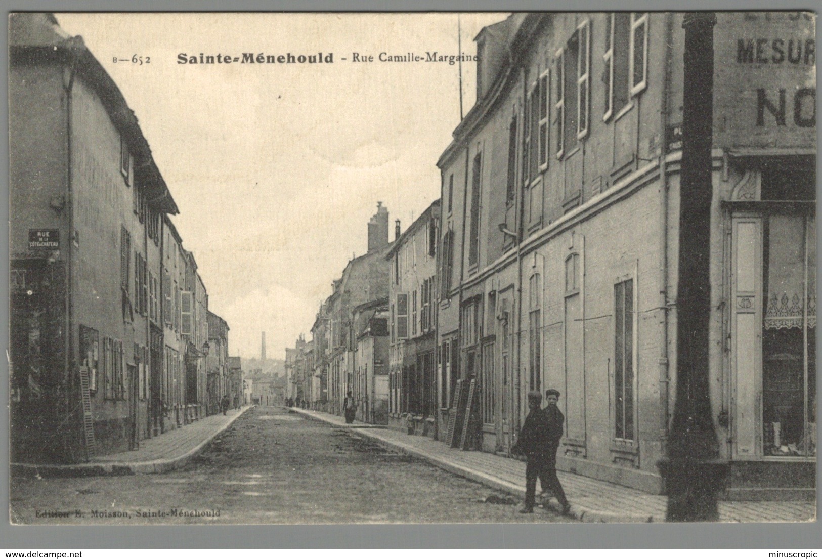 CPA 51 - Sainte Ménéhould - Rue Camille Margaine - Sainte-Menehould