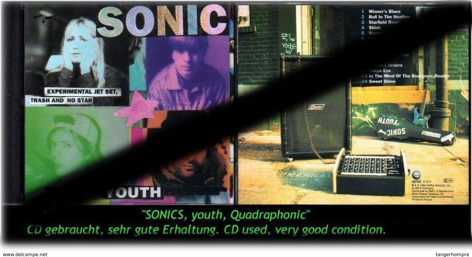 "SONICS" YOUTH QUADRAPHONIC - 1989 - - Hard Rock & Metal