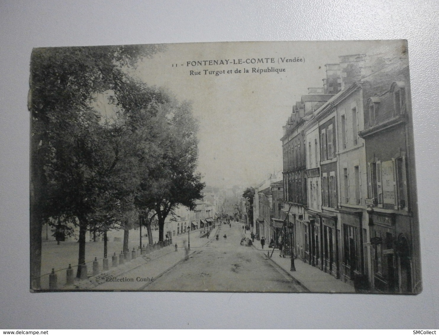 85 Fontenay Le Comte, Rue Turgot Et De La République (4739) - Fontenay Le Comte