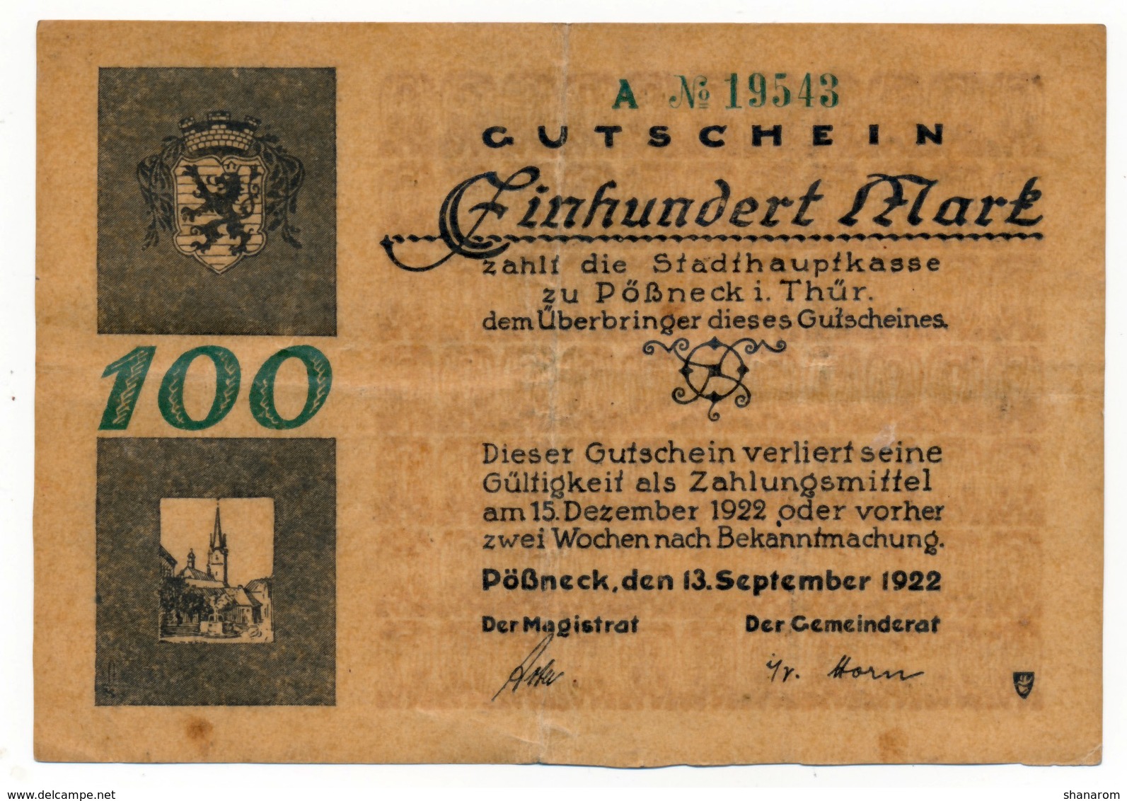 Allemagne // NOTGELD // Collection // LOT de 500 billets