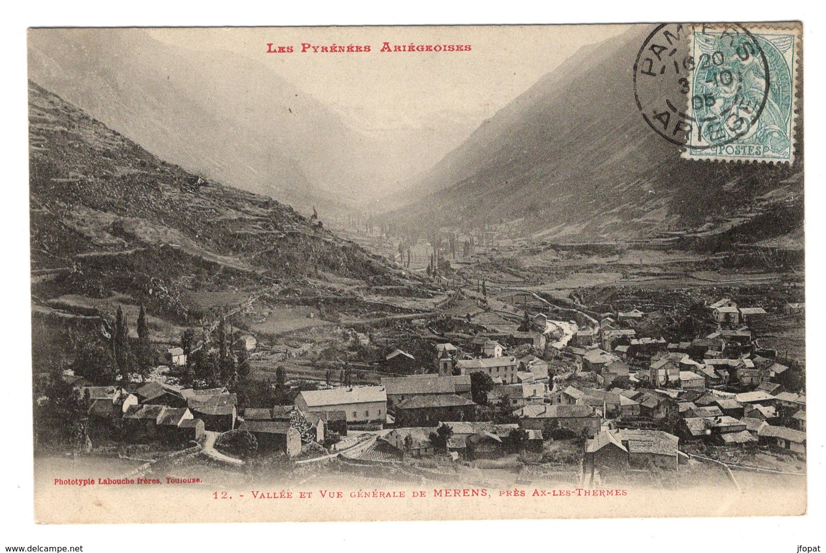 09 ARIEGE - OUST Panorama - Oust