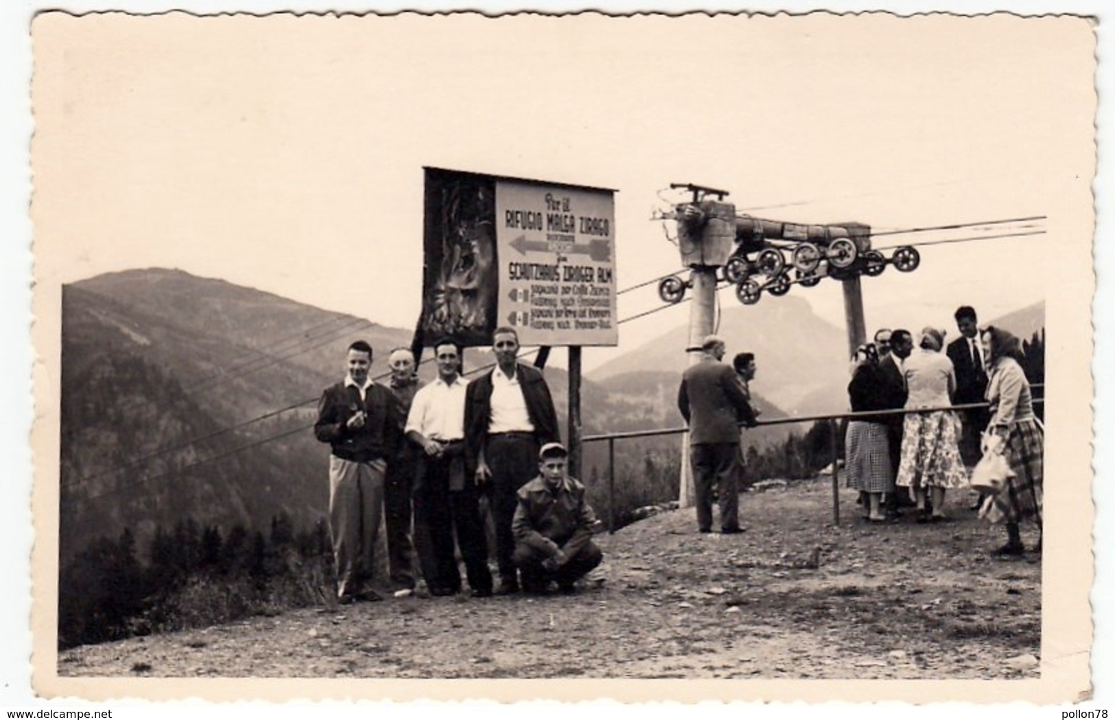 FOTOGRAFIA - PER IL RIFUGIO MALGA ZIRAGO - VALLE ISARCO - BOLZANO - Vedi Retro - Luoghi