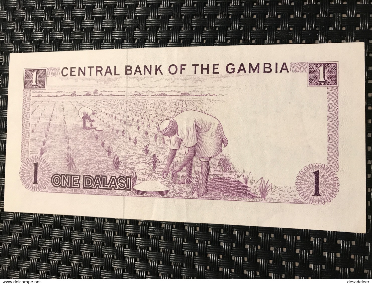 1 Dalasi Gambia 1971 - UNC - Gambie
