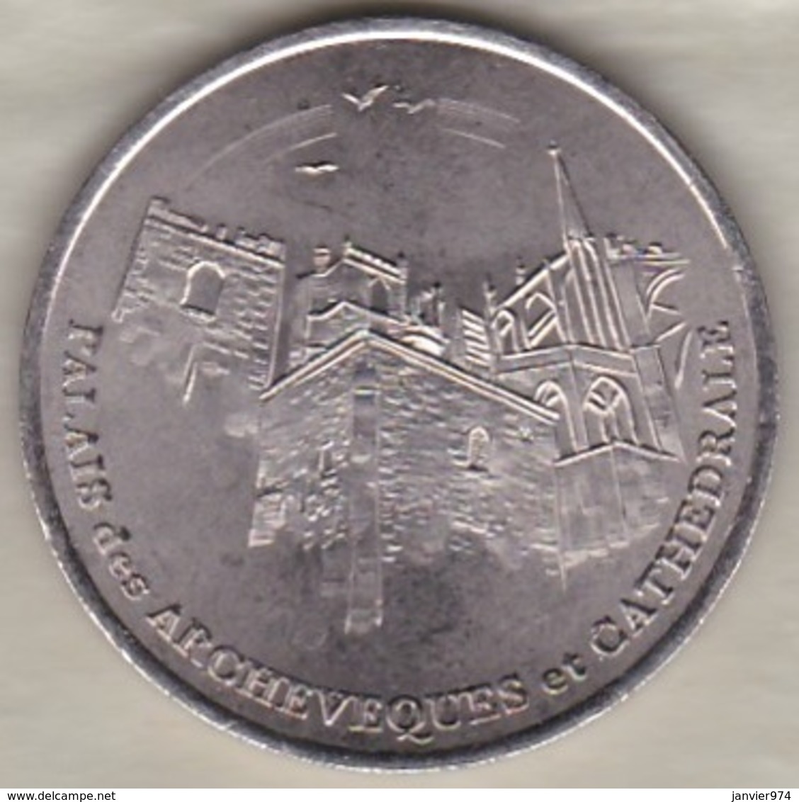 2 Euro De Narbonne Mai 1997 – Palais Des Archevêques Et Cathédrale - Euros Des Villes