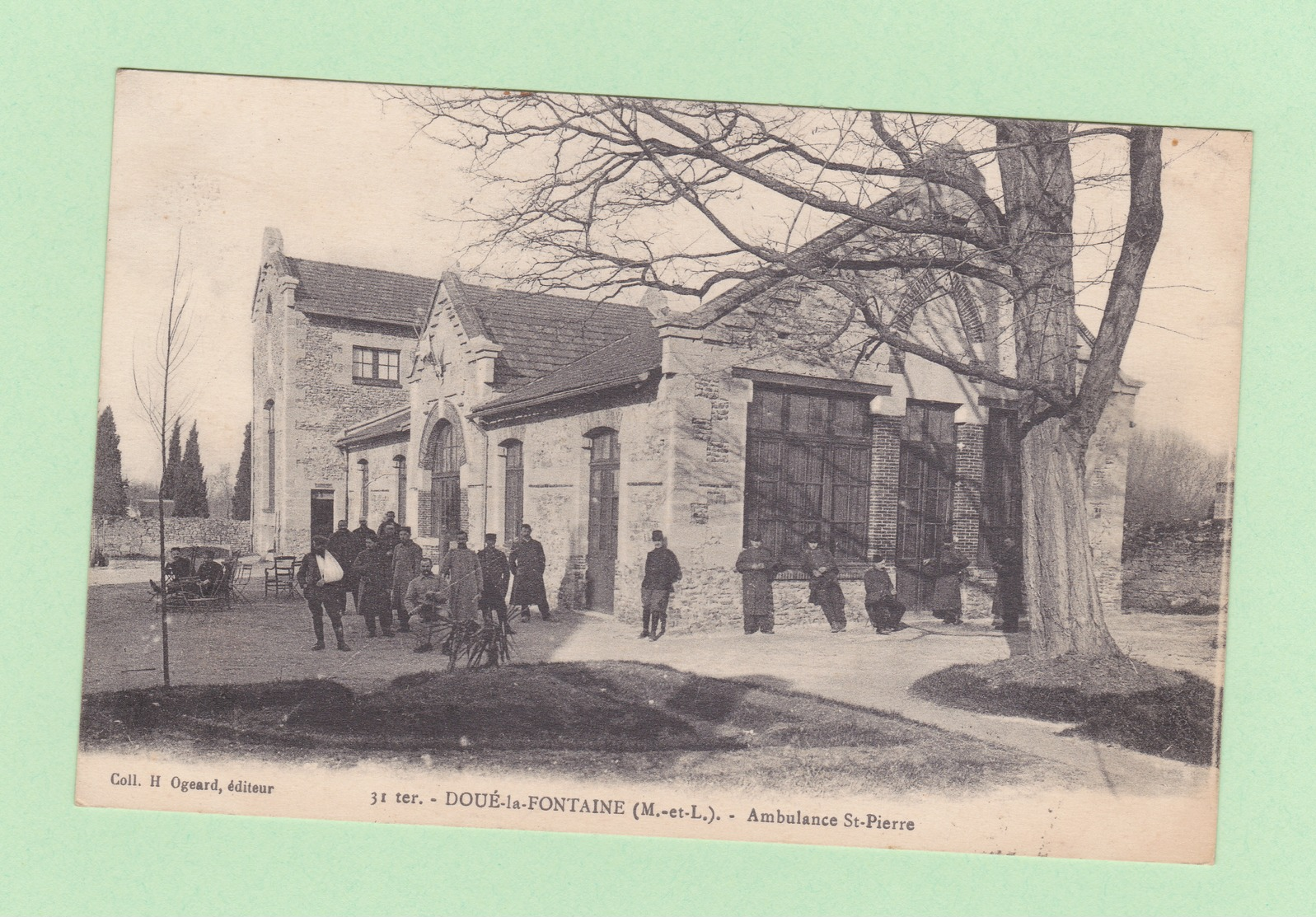 DOUE-LA-FONTAINE     (Maine Et Loire)     Ambualnce  Saint-Pierre, Animée  En 1915 - Doue La Fontaine