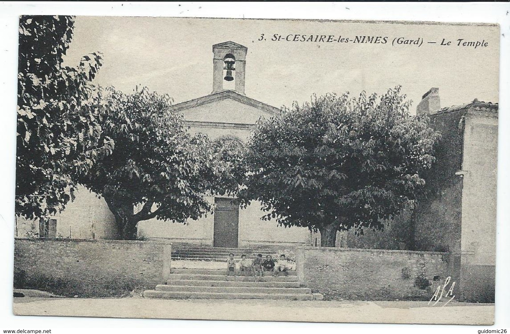 Saint Cesaire Les Nimes,le Temple - Autres & Non Classés