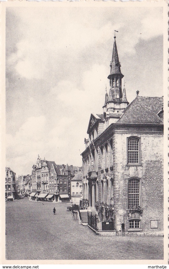 16 - Lier - Grote Markt, Stadhuis Met Belfort - Lierre - Grand'Place, Hôtel De Ville Et Beffroi - Lier