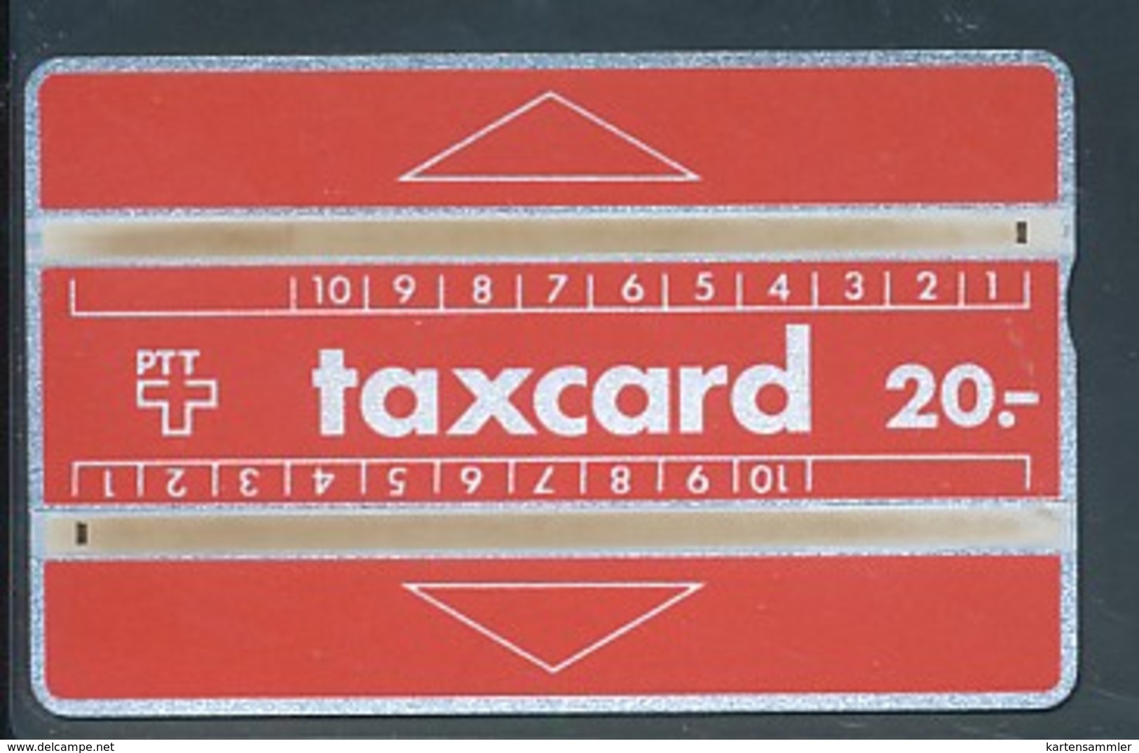 SCHWEIZ  Schalterkarte P 6 B  Taxcard 20 Fr. - Nr. 904C - Siehe Scan -10689 - Schweiz