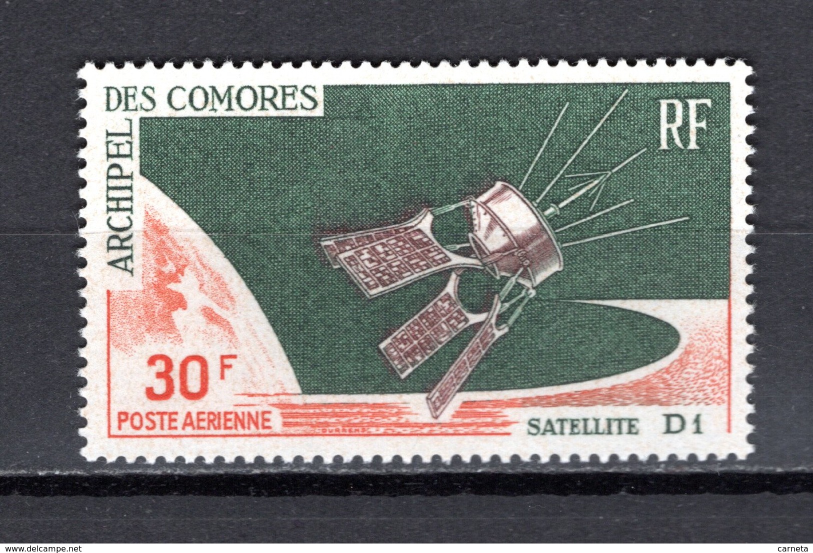 COMORES PA N° 17 NEUF SANS CHARNIERE   COTE 4.50€  SATELLITE D1 - Luftpost