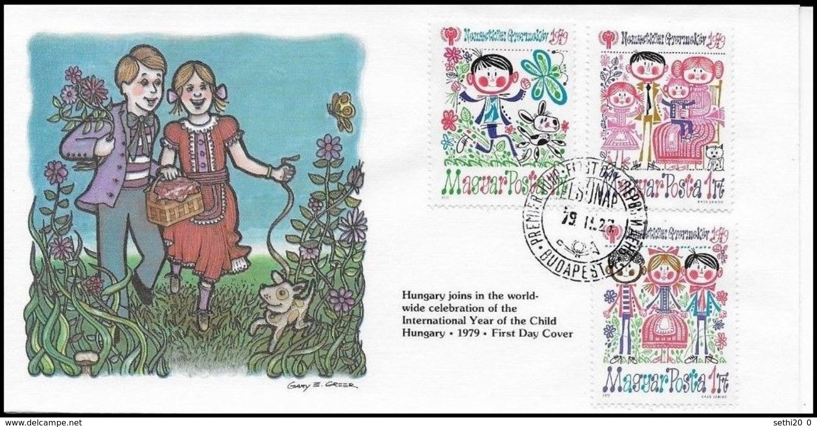 Hongrie 1979 IYC AIE  FDC FLEETWOOD - Autres & Non Classés