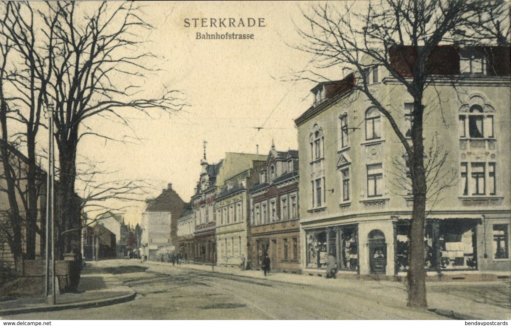STERKRADE, Bahnhofstrasse (1907) AK - Sonstige & Ohne Zuordnung