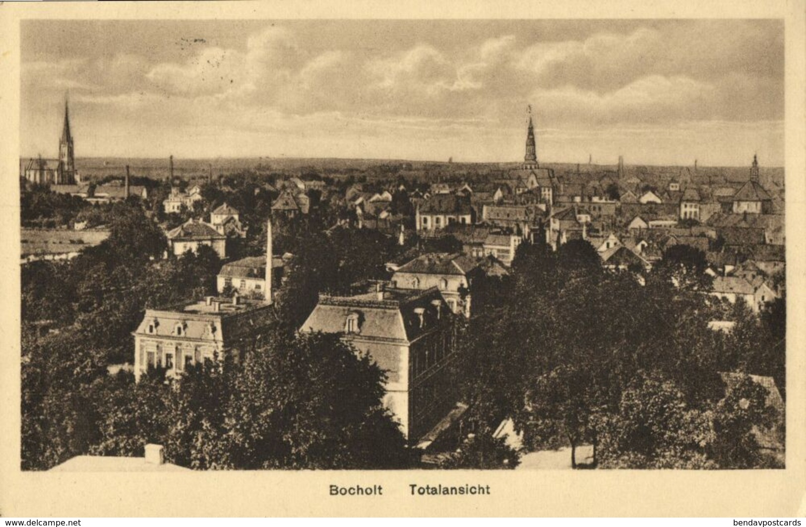 BOCHOLT, Totalansicht (1927) AK - Bocholt