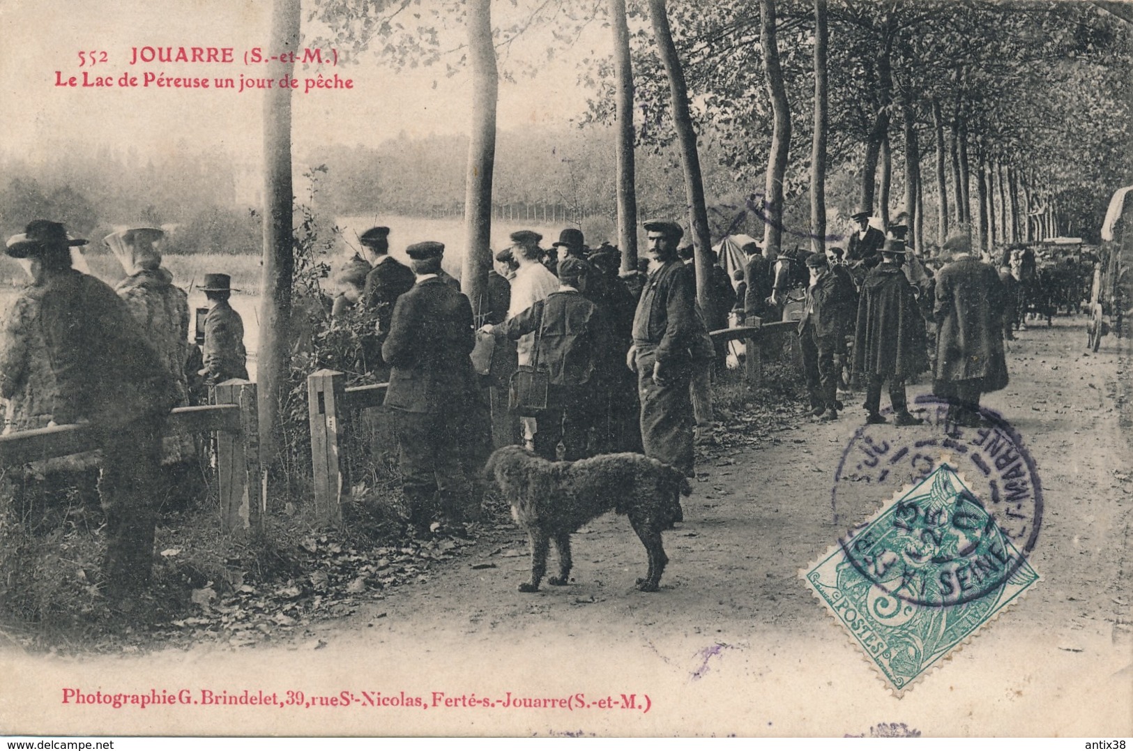 N67 - 77 - LA FERTÉ-SOUS-JOUARRE - Seine-et-Marne - Le Lac De Péreuse Un Jour De Pêche - La Ferte Sous Jouarre