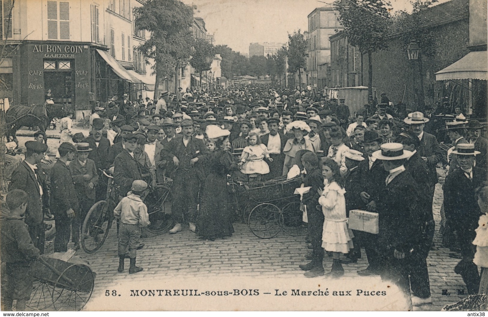 N68 - 93 - MONTREUIL-SOUS-BOIS - Seine-Saint-Denis - Le Marché Aux Puces - Montreuil